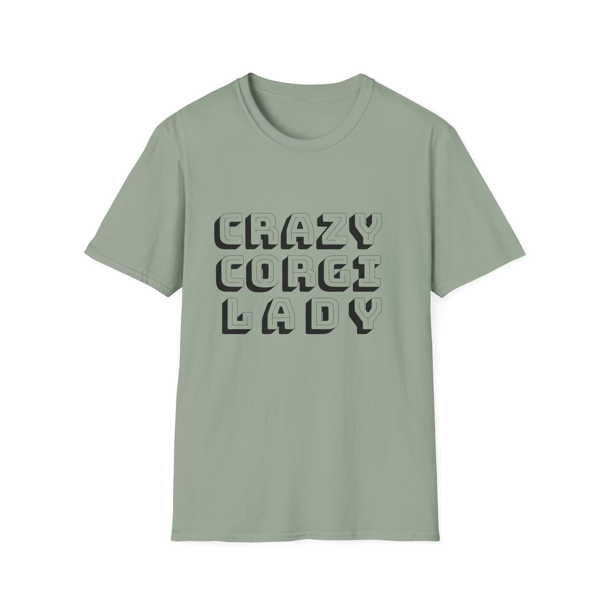 Crazy Corgi Lady T-Shirt