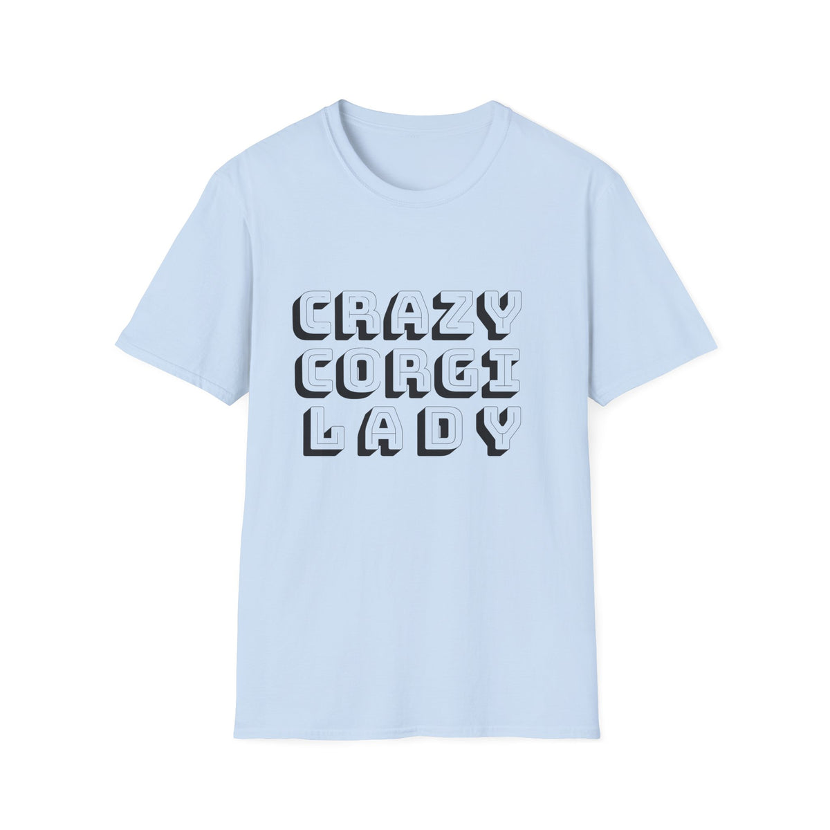 Crazy Corgi Lady T-Shirt