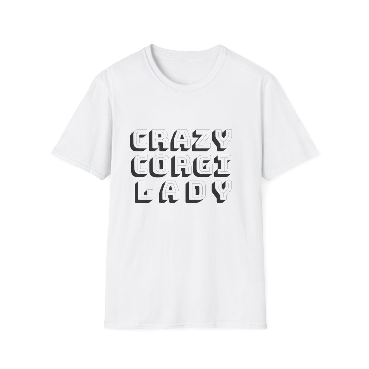 Crazy Corgi Lady T-Shirt