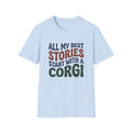 Corgi Stories Only T-Shirt