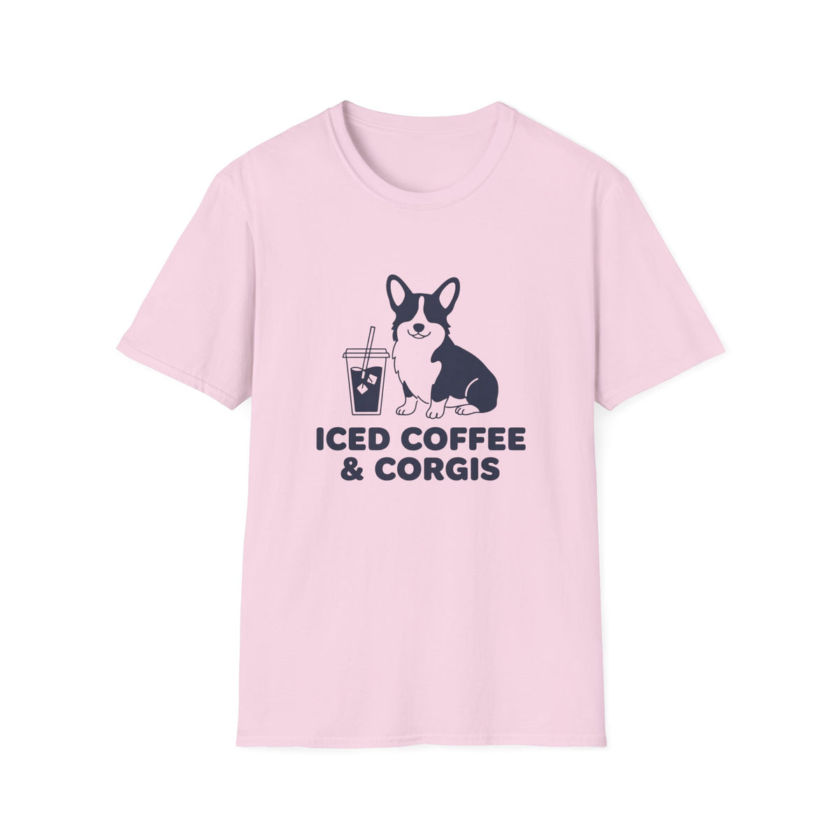 Iced Coffee Corgis T-Shirt