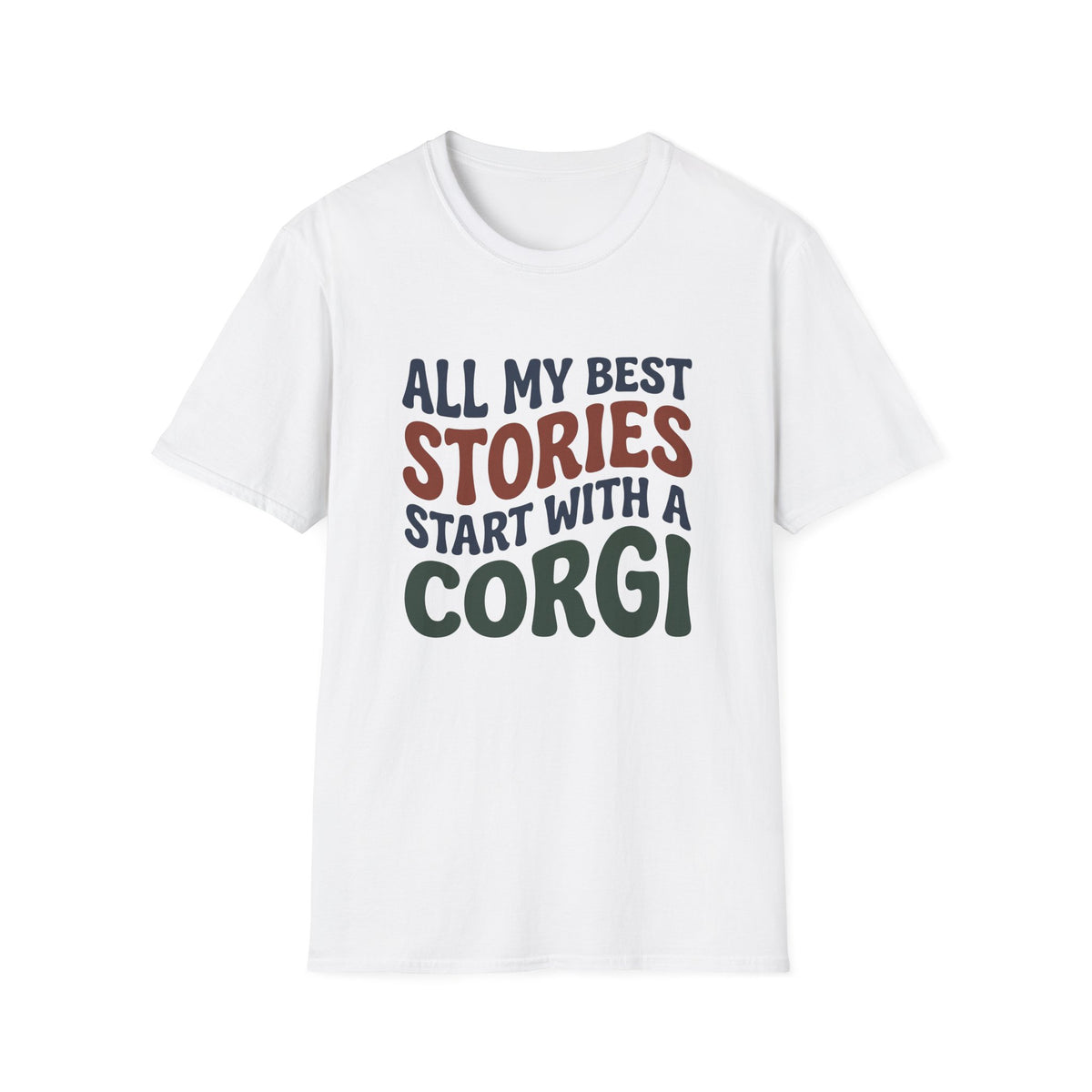 Corgi Stories Only T-Shirt