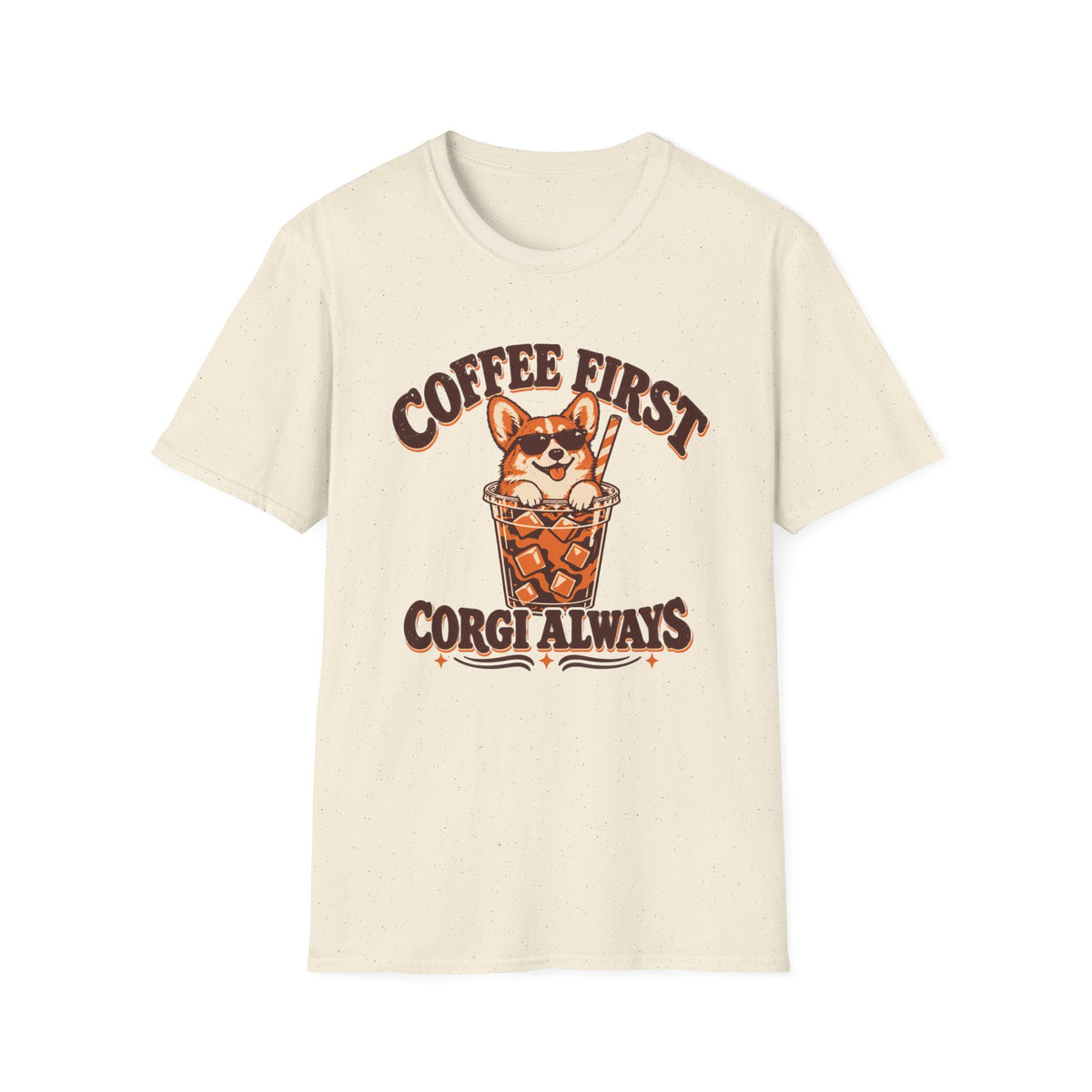Coffee First Corgi T-Shirt