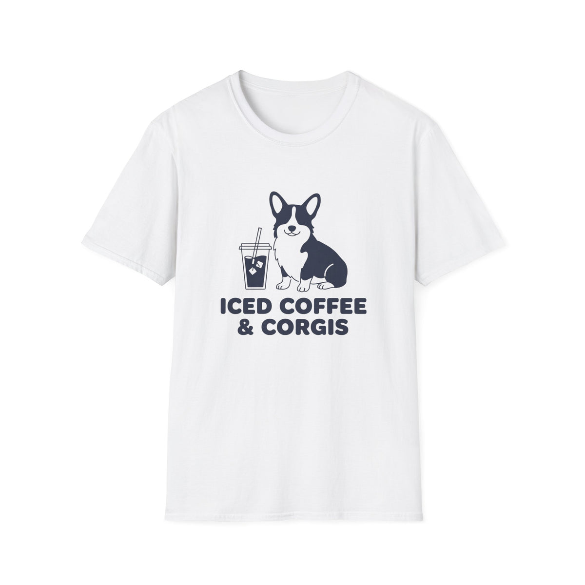 Iced Coffee Corgis T-Shirt