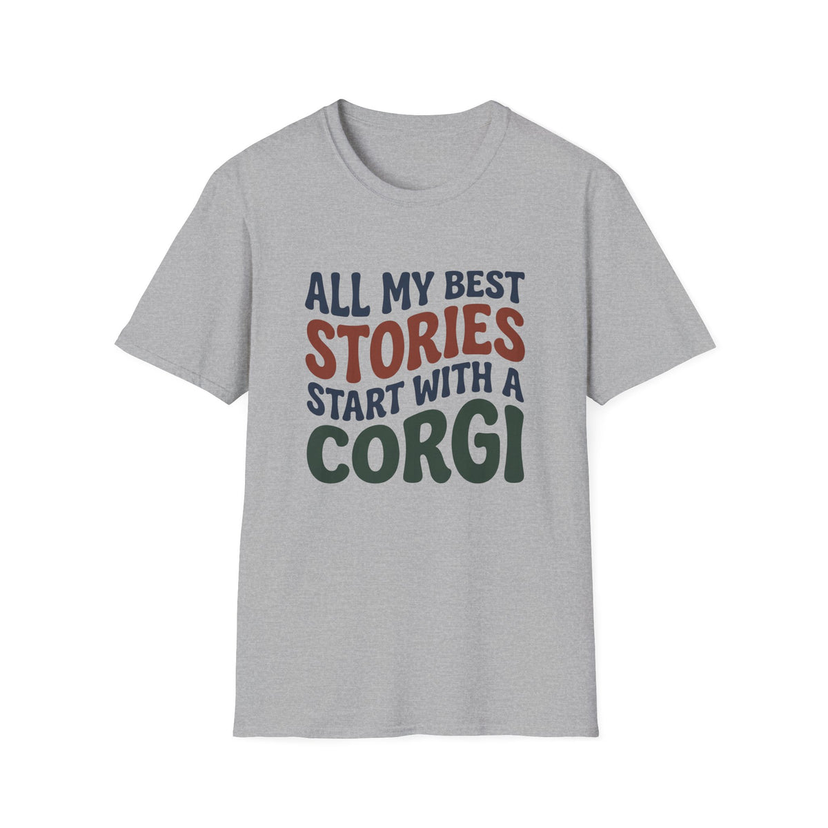 Corgi Stories Only T-Shirt