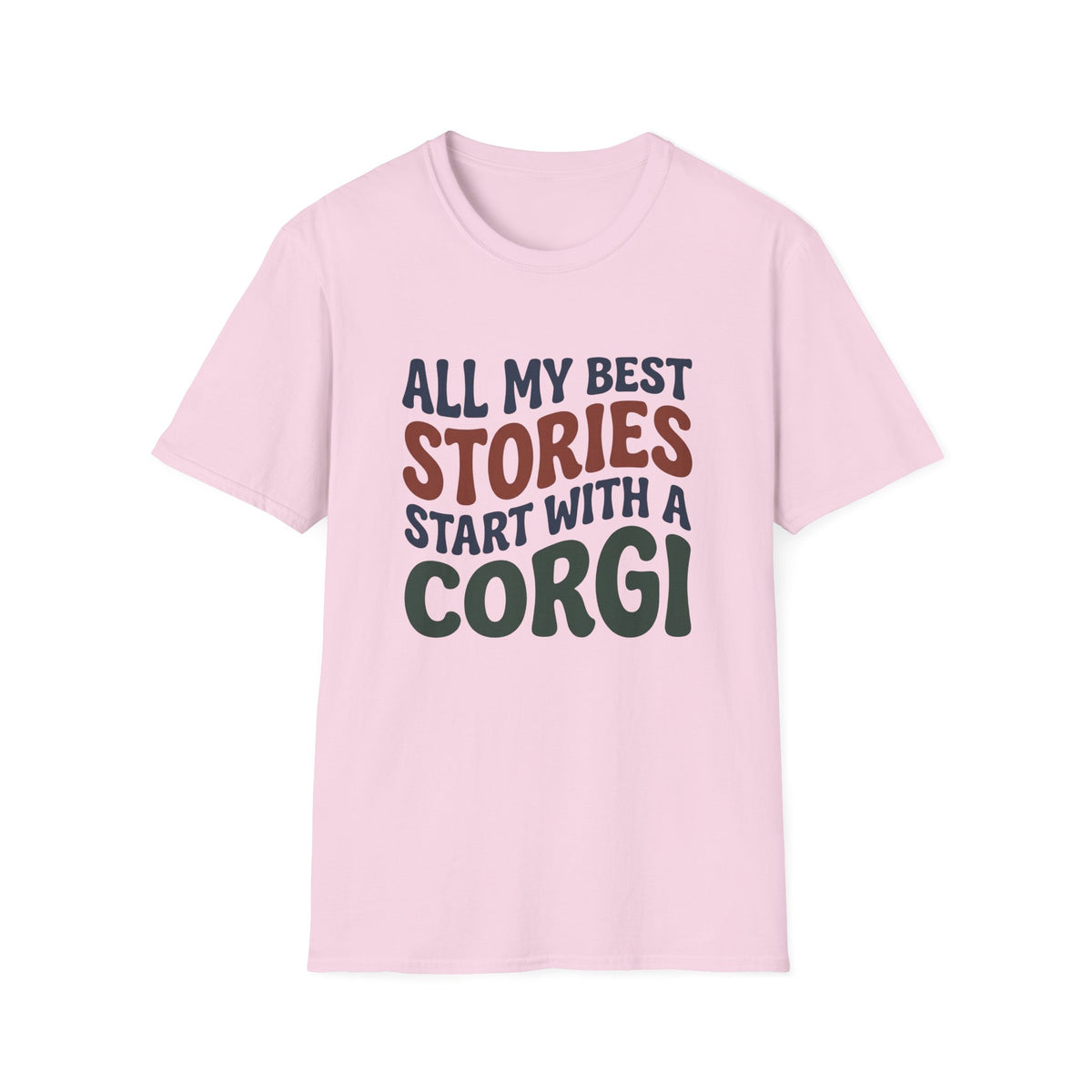 Corgi Stories Only T-Shirt