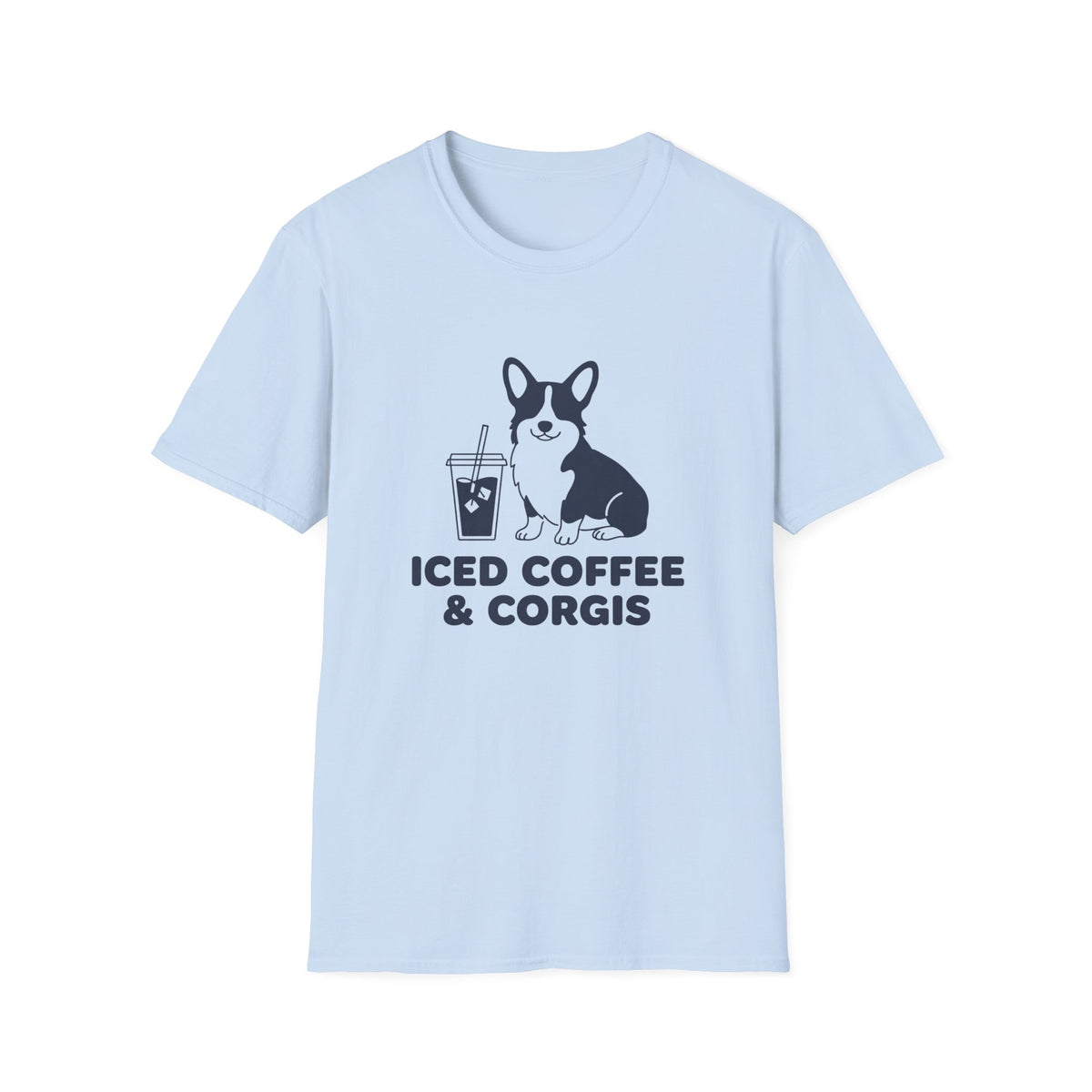Iced Coffee Corgis T-Shirt
