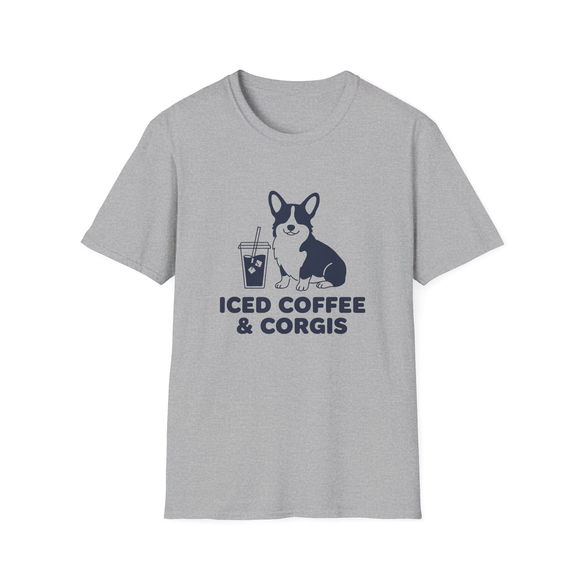 Iced Coffee Corgis T-Shirt