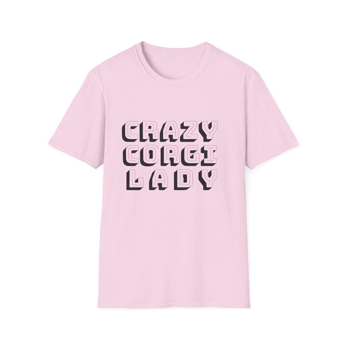 Crazy Corgi Lady T-Shirt
