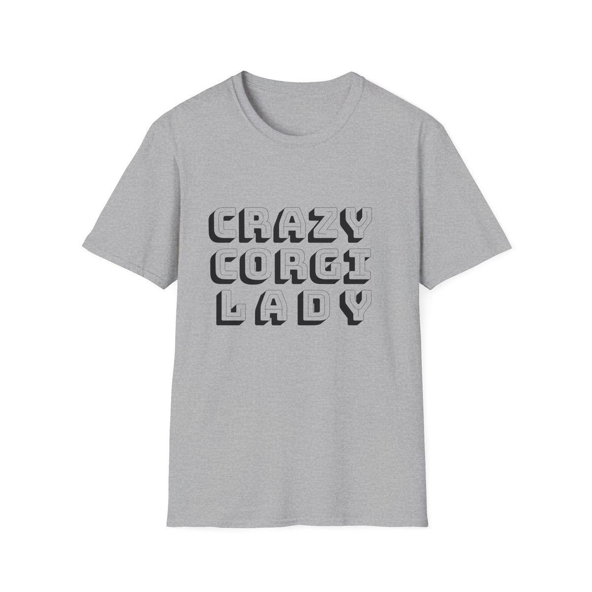 Crazy Corgi Lady T-Shirt