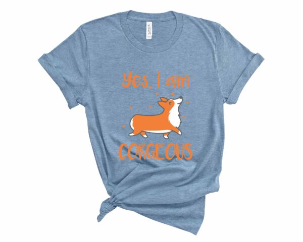 corgeous corgi t-shirt corgis paradise apparel accessories