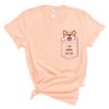 pocket corgi t-shirt corgis paradise apparel accessories