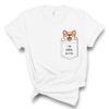 pocket corgi t-shirt corgis paradise apparel accessories