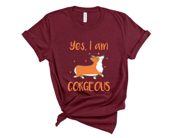 corgeous corgi t-shirt corgis paradise apparel accessories