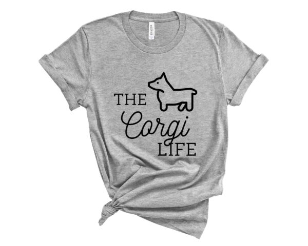 the corgi life t-shirt corgis paradise apparel accessories