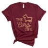 the corgi life t-shirt corgis paradise apparel accessories