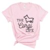 the corgi life t-shirt corgis paradise apparel accessories