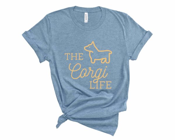 the corgi life t-shirt corgis paradise apparel accessories