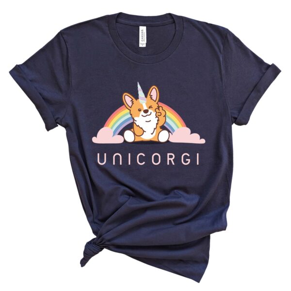 unicorgi t-shirt corgis paradise apparel accessories