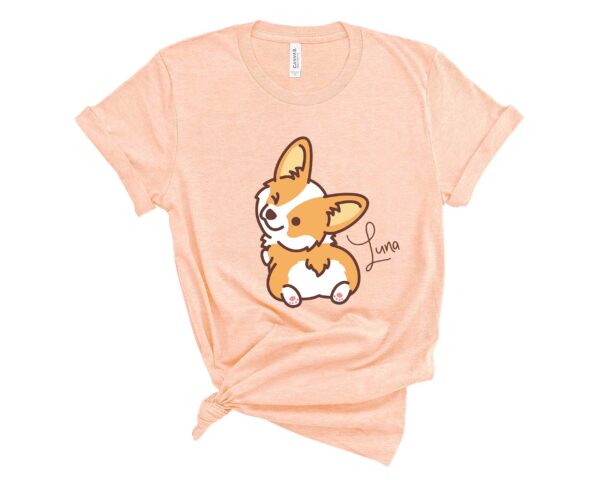 custom corgi butt personalized corgi t-shirt corgis paradise