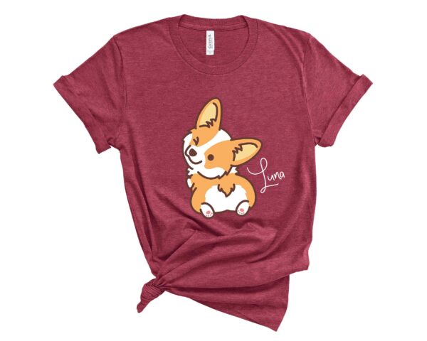 custom corgi butt personalized corgi t-shirt corgis paradise