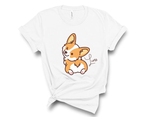 custom corgi butt personalized corgi t-shirt corgis paradise