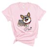 custom merle corgi t-shirt corgis paradise personalized apparel gift