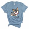 custom merle corgi t-shirt corgis paradise personalized apparel gift