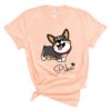 custom tricolor corgi t-shirt corgis paradise personalized apparel
