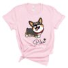 custom tricolor corgi t-shirt corgis paradise personalized apparel