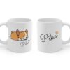 personalized lazy corgi coffee mug corgis paradise