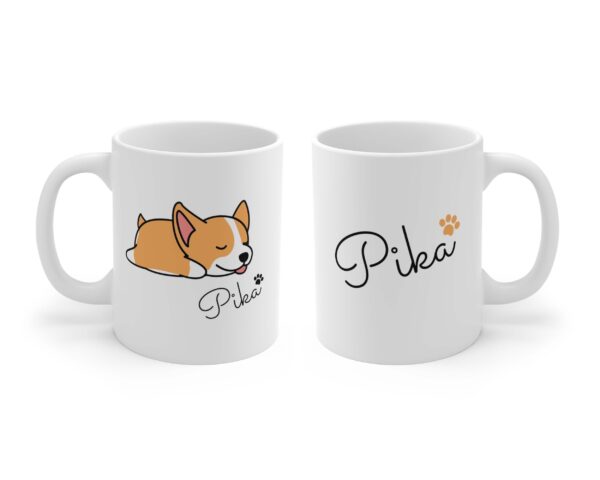 personalized lazy corgi coffee mug corgis paradise