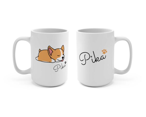 personalized lazy corgi coffee mug corgis paradise