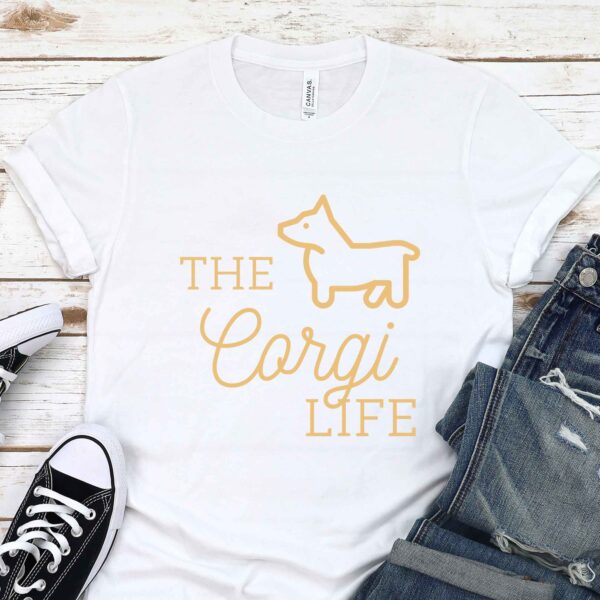 the corgi life t-shirt corgis paradise apparel accessories