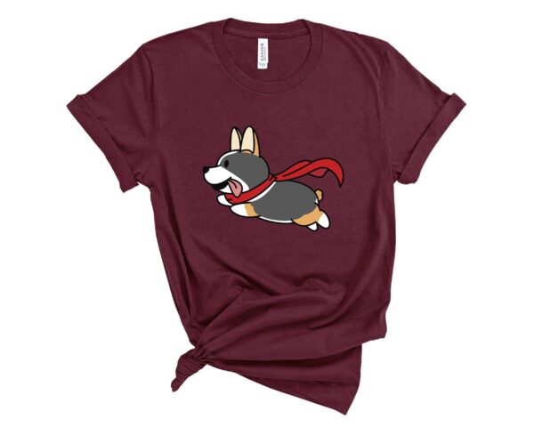 tricolor flying corgi t-shirt corgis paradise apparel gift