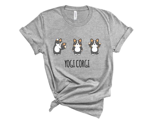 yogi corgi t-shirt corgis paradise tricolor corgi apparel accessories