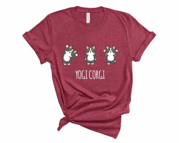 yogi corgi t-shirt corgis paradise tricolor corgi apparel accessories